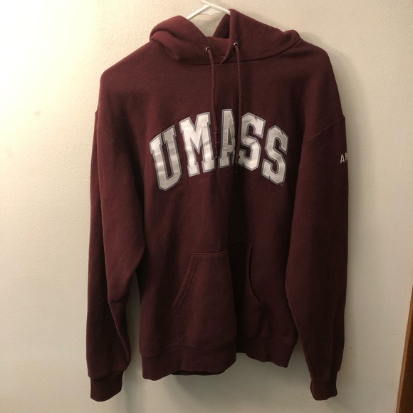 UMASS College Champion Pullover Hoodie - Picture 1 of 4